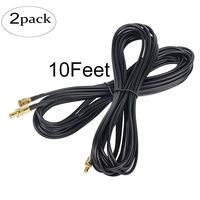Pack of 2 Siriusxm Antenna Extension Cable - Eagles 10feet/3m SMB Male to Female Extention Aable for Satellite Radio 3G/4G Network scs-2u01,scs-26uc4 and scs-2u3100,410,750Nav,GPS