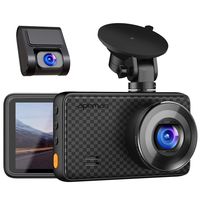 APEMAN 1440P&1080P Dual Dash Cam, 1520P max, Front and Rear Camera for Cars with 3 Inch IPS Screen, Support 128GB, Driving Recorder with IR Sensor Night Vision, Motion Detection, Parking Monitor