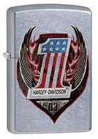 Zippo Harley-Davidson One Street Chrome Pocket Lighter
