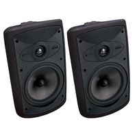Niles OS7.5 Black (Pr) 7 Inch 2-Way High Performance Indoor Outdoor Speakers (FG00997)