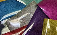 GRAB BAG of GLITTER HTV! 6 Random Pieces Perfect for Shirts HEAT TRANSFER VINYL GRAB BAG