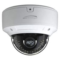 SPECO Technologies O8D6M | O8D6M 4K UHD Outdoor Network-RJ45 Dome Camera with Night Vision (White)