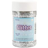 Sulyn SUL51121 4 oz. Glitter Jar - Silver