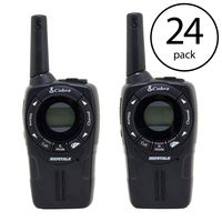 Cobra CXT235 MicroTalk 20 Mile FRS/GMRS 22 Channel 2 Way Walkie Talkie (24 Pack)