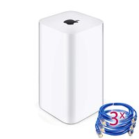 Airport Extreme (6th Generation) + 3 Ethernet Cables