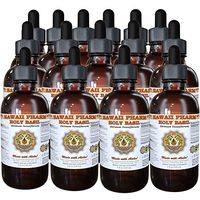 Holy Basil Liquid Extract, Organic Holy Basil (Ocimum tenuiflorum) Tincture Supplement 15x4 oz