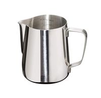 Joytata Milk Frothing Pitcher 32oz Stainless Steel Cup with Double Measurement Scales Perfect for Latte Art,Espresso Maker,Cappuccino Maker-18/8 Stainless Steel Milk Frother Pitcher Steaming Pitcher