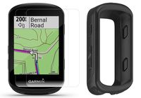 Garmin Edge 530 (2019 Version) Cycle GPS Bundle with Silicone Case & HD Tempered Glass Screen Protectors (x2) | Navigation, Bike Mounts, TrainingPeaks, VO2, Incident Detection | Bike Computer (Black)
