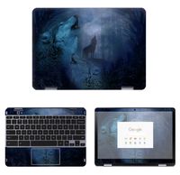 decalrus - Protective Decal Wolves Skin for Samsung Chromebook Plus XE521 XE521QAB XE525QBB (12.2" Screen) case Cover wrap SAchrmbk12_XE521-1