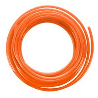 Beduan Pneumatic Tubing Pipe 5/16" OD Orange Air Compressor PU Line Hose Tube for Water Fluid Transfer 12Meter 39.4ft