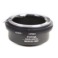 FocusFoto FOTGA Adapter Ring for Nikon F/AI/AF-S/G Mount Lens to Olympus Pen and Panasonic Lumix Micro Four Thirds (MFT, M4/3) Mount Mirrorless Camera Body