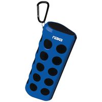 NAXA Electronics NAS-3048 BLUE Wireless Sports Stereo Speaker with Bluetooth (Blue/Black)