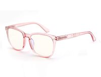 MODFANS Blue Light Blocking Reading Glasses 1.0,Anti Harmful Glare Eyestrain Ray,Lightweight Square Unisex Frame Readers-Flexible Spring Hinge Fashionable to Wear,Sleep Better Come with Case