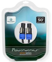 Powerwerks Artist Series 50 Feet Speaker Cable Assembled with Neutrik speakON Connectors PW50S