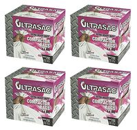 Ultrasac Compactor Bags (40 Count) ULT. with Antimicrobial Odor Control, 4 Pack