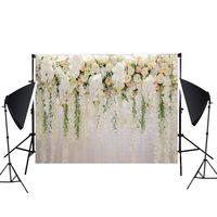 Idomeo Flower Wall Wedding Photography Props 3D Photo Background Cloth