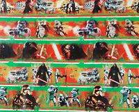 Star Wars Storm Troopers Wrapping Paper Gift Wrap (40" Wide - 40 Square Feet)