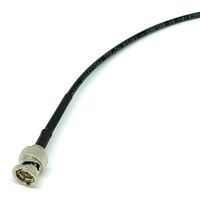 AV-Cables 3G/6G HD SDI Mini RG59 BNC Cable - Belden 1855a (100ft, Black)