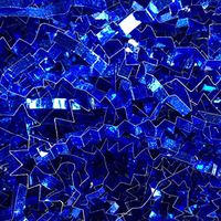Black Cat Avenue 1/2 LB Royal Blue Metallic Crinkle Cut Shred Filler for Gift Wrap and Basket Filler