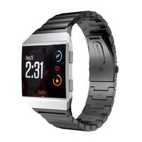 Watch Bands for Fitbit Ionic, MoreToys Stainless Steel Replacement Accessories Wristband Strap for Fitbit Ionic Smartwatch