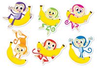 Scholastic Classroom Resources Jingle Jungle Monkeys Accents (SC553127)