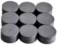 Cutequeen 27PCS Round Ceramic Industrial Ferrite Magnets for hobbies,Crafts,Science and Refrigerator magnet