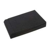 Forgun 2 Pcs Sponge Studio Monitor Speaker Acoustic Isolation Foam Isolator Pads 30x20x4.5cm