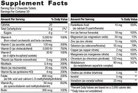 Bariatric Advantage - Prep Multi Chewable - Mixed Fruit, 60 Count