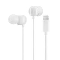 PALOVUE Lightning Earphones Headphones iPhone 11 Pro Max Earbuds MFi Certified with iPhone X XS Max XR iPhone 8 Plus iPhone 7 Plus with Microphone Controller MorFlow (White)