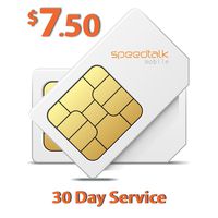 $7.50 GSM SIM Card for GPS Tracking Pet Senior Kid Child Car Smart Watch Devices Locators 30-Day Wireless Service