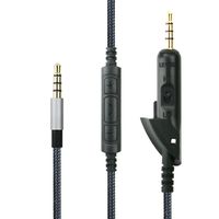 NewFantasia Replacement Cable Compatible with Bose QuietComfort 15, QC15 Headphones, Remote Volume Control Mic Compatible with Samsung Galaxy Sony Xiaomi Huawei Android Phone