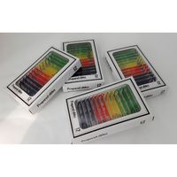 RONSHIN Kids Prepared Slides Set of Plants Animals Insects for Basic Biological Science Education, 12 Slides