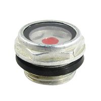 uxcell a11093000ux0690 Air Compressor Fittings Metal 1/2"PT Threaded Oil Sight Glass