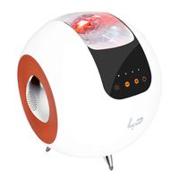HiFi Home Party Audio with RGB Party Lights, Portable Karaoke Speaker, Stereo Sound, Enhanced Bass, Indoor Outdoor Bluetooth Speaker