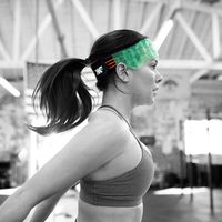 Kool'N FX Hot & Cold Therapy Reusable Forehead Gel Pack with Adjustable Straps - Great for Migraines, Head Tension, Fevers, Flu, Sinus Pressure, Head Injuries & More. (Small)