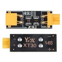 1-6S XT30 Short Circuit Tester Checker Testing Fuse Installation Safety Test Plug Head Board Overload Inspecting Short-Circuit Protection for RC Drone FPV Racing Drone Quadcopter