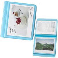 Fujifilm Instax Wide Instant Film Wide Photo Album 29Pockets Blue