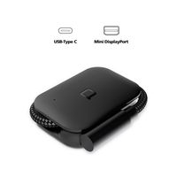 nonda USB-C to Mini DisplayPort Adapter 4K@60Hz 5K@60Hz UHD, Foldable USB 3.1 Type C (Thunderbolt 3) to Mini DisplayPort Dongle