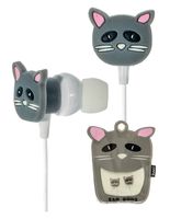 FYDELITY Ear Buds Earphone Standard Cute Anime-L Kawaii Stuff: Mouse Cat