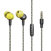 Earphones,Stereo Bass Headphones Music in-Ear Earbuds Headset with Microphone for iPhone iPad Laptop Tablet Android Smartphones (Peak Green)