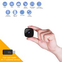Mini Security Camera Supports Motion Detection and Night Vision, HD 1080P Spy Camera Provides Video and Photo Taking, The Portable Hidden Camera Can be Used as a Home Security Babysitting Pet Monitor
