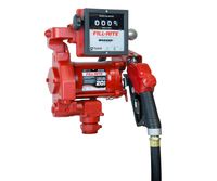 Fill-Rite FR711VA 115V 20GPM Fuel Transfer Pump with Discharge Hose, Auto Nozzle, & Mechanical Gallon Meter