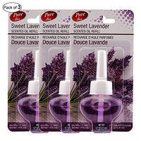 Pure Air Plug In Air Freshener Refill Sweet Lavender 21Ml (Pack Of 3)