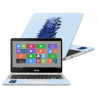 MightySkins Skin Compatible with Asus Chromebook Flip C302CA 12.5" (2016) - Coffee Break | Protective, Durable, and Unique Vinyl Decal wrap Cover | Easy to Apply, Remove | Made in The USA