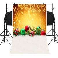 Dacawin Christmas Photography Backdrops, Photo Backgrounds Wrinkle Free Seamless Cotton Cloth(3x5FT) (C)