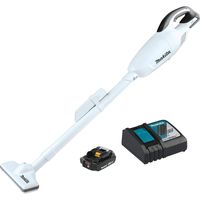 Makita XLC02RB1W 18V LXT Lithium-Ion Compact Cordless Vacuum Kit (2.0Ah)