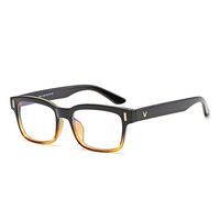 Blue Light Blocking Glasses for Men Anti-Glare with Cool Black Frame Eyeglasses