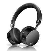 Active Noise Cancelling Headphones, Meidong E6 Metal Bluetooth Headphonones with Microphone Wireless Stereo Headphones On-Ear, Ergonomic Design for Travel Work TV Computer