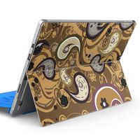 igsticker Ultra Thin Premium Protective Back Stickers Skins Universal Tablet Decal Cover for Microsoft Surface Pro7 / Pro2017 / Pro6 000409 Paisley Damask Flower