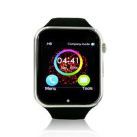CLZZ K9 Watch Bluetooth 3.0 Smart Watch Sport Watch Wearable Devices Smart Health Smart Electronics with Camera Touch Screen For IOS Apple Iphone 5s /6/6 Plus Android S4/S5/Note 2/Note 3 HTC Black